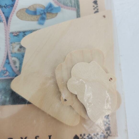 Daisy Kingdom Creative Collar Panel Cottagecore Home Tweet Home Folk Art NOS - Picture 3 of 7